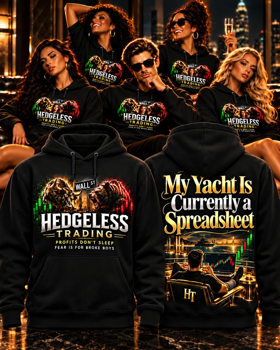 My Yacht Is Currently a Spreadsheet black hoodie front and back mockup
