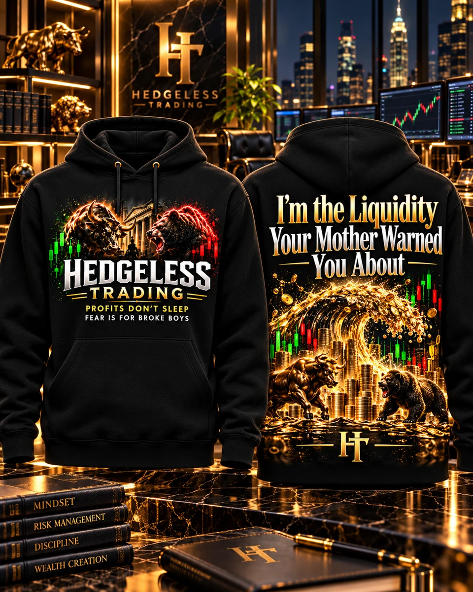 I'm the Liquidity Your Mother Warned You About black hoodie front and back mockup