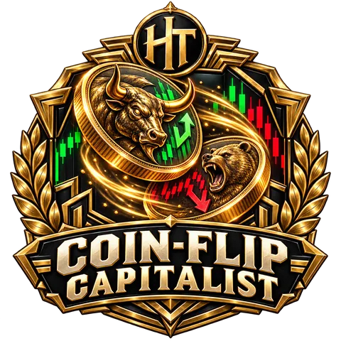 Coin-Flip Capitalist collectible rank badge
