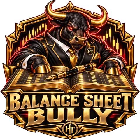 Balance Sheet Bully collectible rank badge